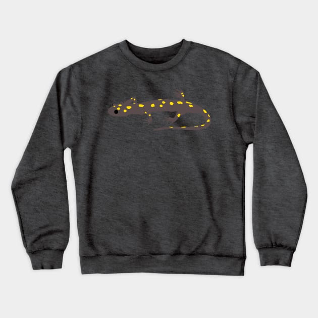 Yellow-Spotted Salamander Crewneck Sweatshirt by stargatedalek